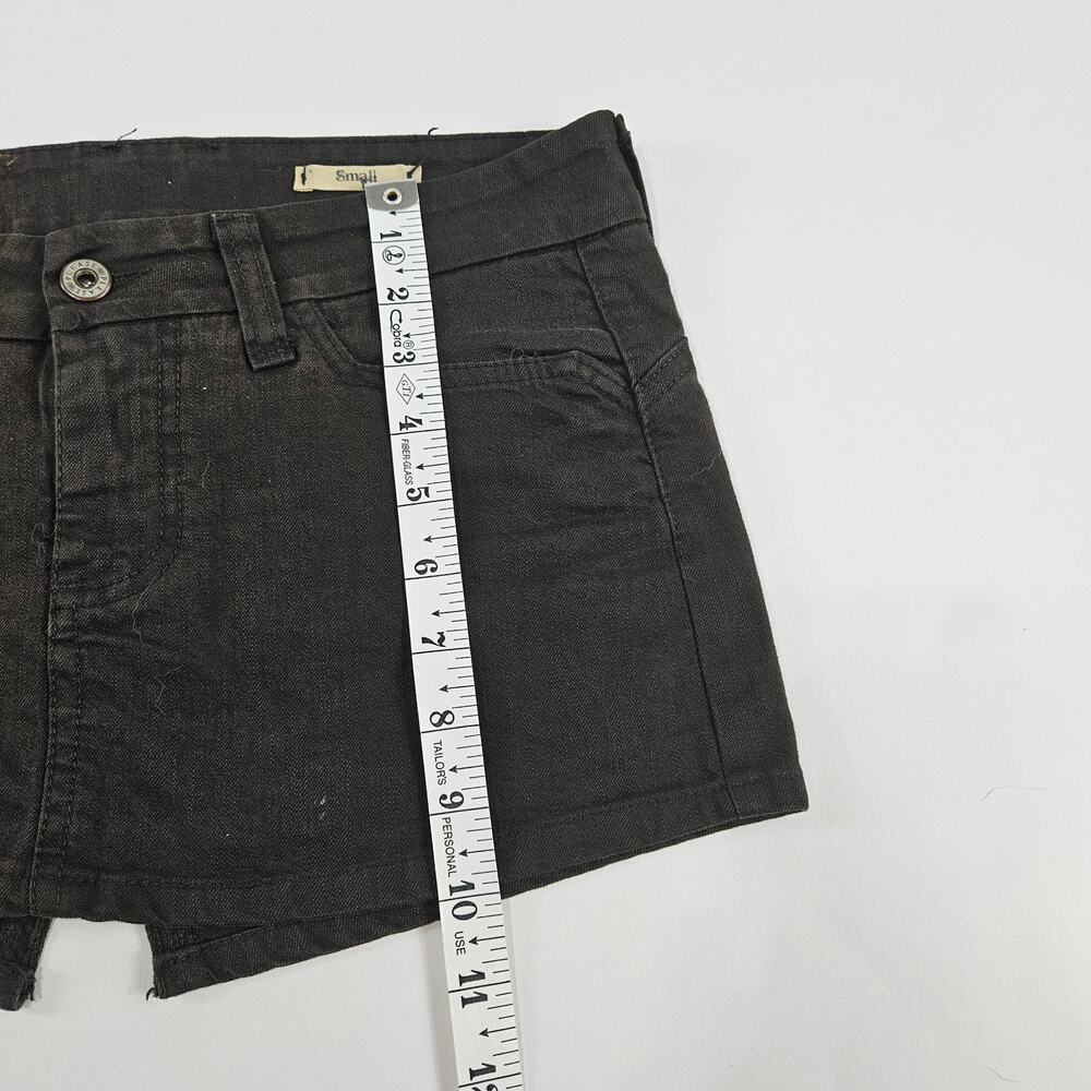 Y2k Euro Denim Mini Skirt Vintage Subversive- Size Small - Picture 5 of 6